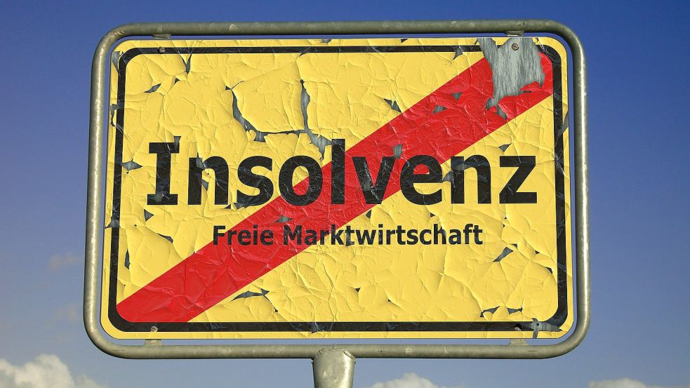 Noch bleibt die Insolvenz-Welle in Ostfriesland aus. Foto: Pixabay