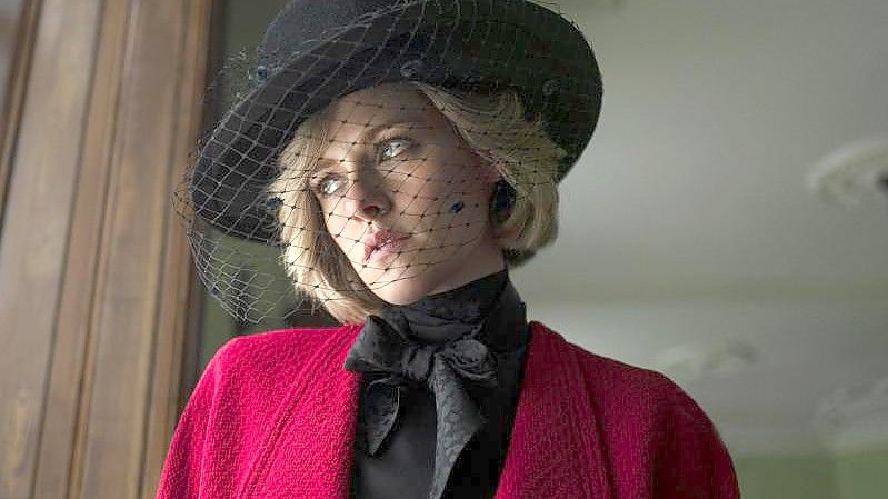 Kristen Stewart als Prinzessin Diana im Film „Spencer“. Foto: KomplizenFilm/DCM/dpa