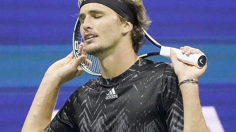 Tennis-Olympiasieger Alexander Zverev wartet noch auf seinen ersten Grand-Slam-Titel. Foto: Elise Amendola/AP/dpa