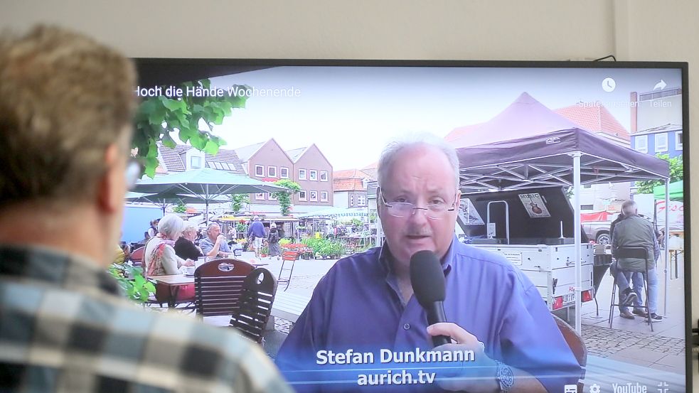 Stefan Dunkmann von Aurich TV muss keine Gegendarstellung senden, so die Entscheidung des Gerichts. Aber er darf die strittige Behauptung nicht wiederholen. Foto: Romuald Banik
