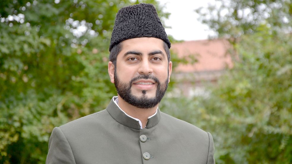 Imam Syed Salman Shah will über seine Religion aufklären. Foto: Franziska Otto