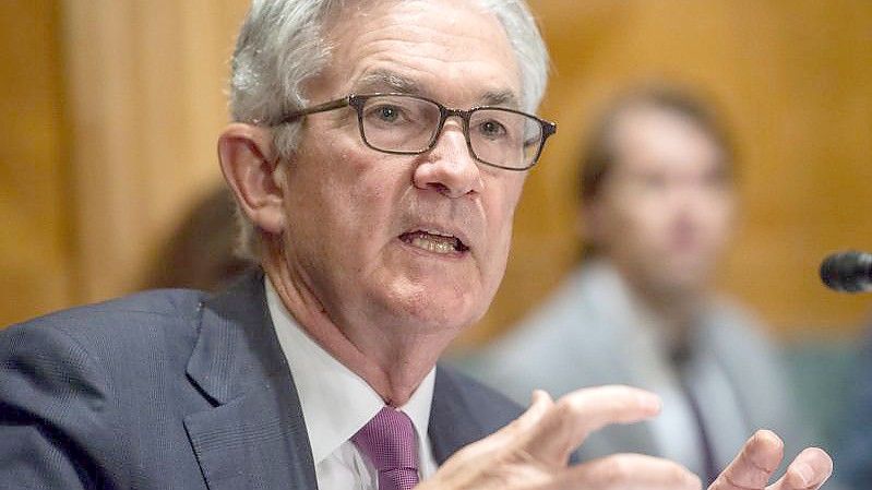 Jerome Powell, der Vorsitzende der US-Notenbank Federal Reserve. Foto: Rod Lamkey - Cnp/Zuma Press/dpa