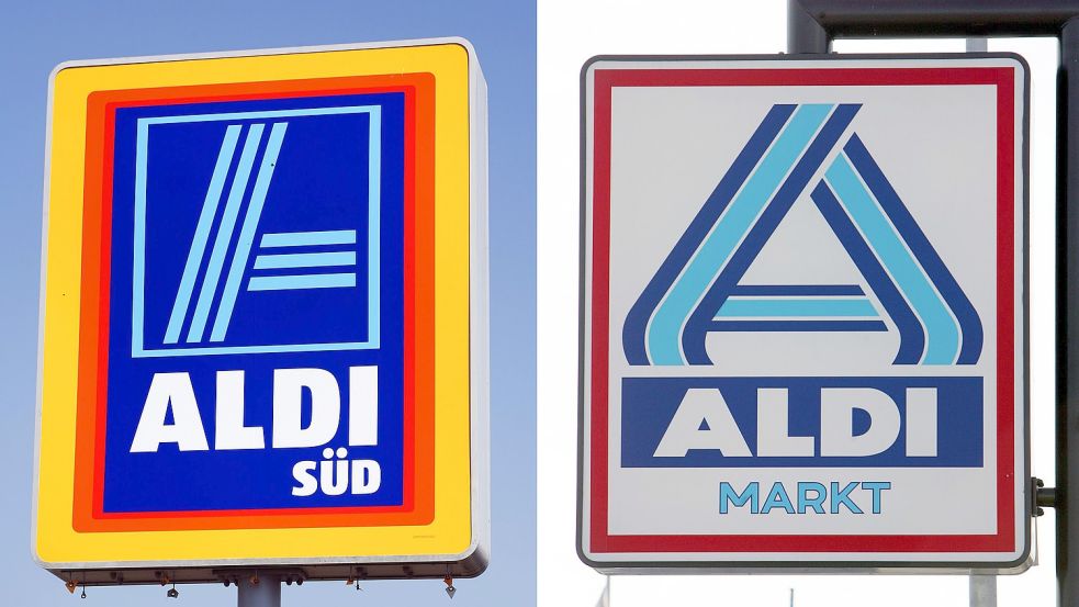 Die Discounter Aldi Nord und Aldi Süd sind ab sofort online vereint. Foto: Steinberg/Förster/dpa