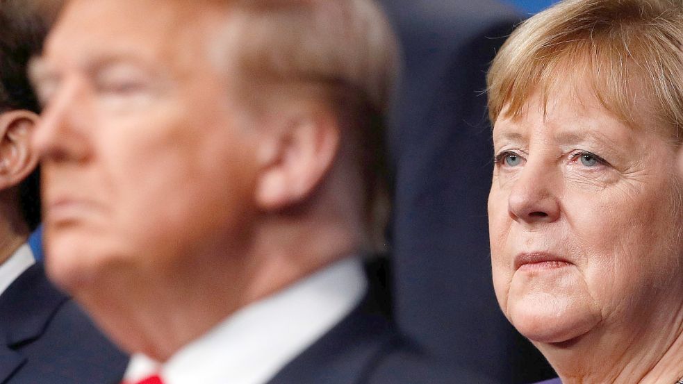 Die stark auf die USA konzentrierten US-Berichterstatter blicken eher gelangweilt und ernüchtert auf die Ära Merkel. Foto: AFP/PETER NICHOLLS