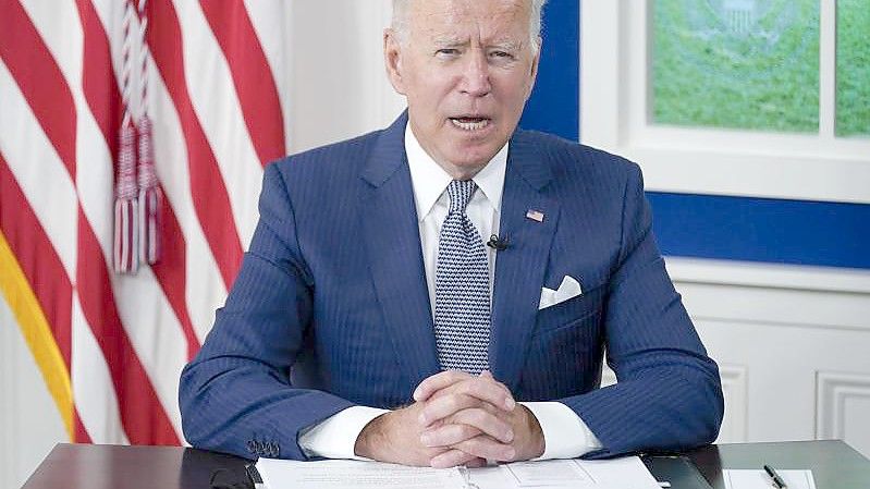 US-Präsident Joe Biden trifft sich mit Regierungschefs aus Indien, Japan und Australien. Foto: Evan Vucci/AP/dpa