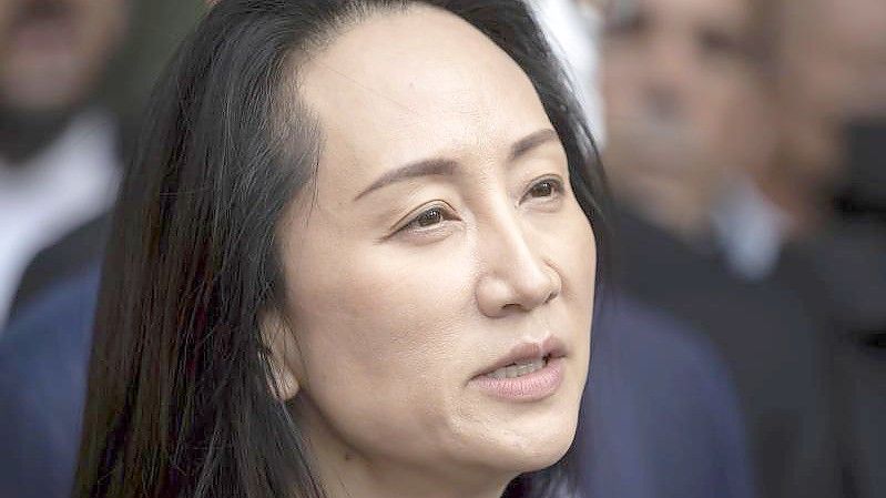 Meng Wanzhou saß jahrelang in Kanada fest. Foto: Darryl Dyck/The Canadian Press/dpa