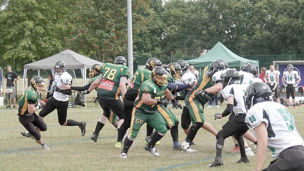 Am 9. Oktober bestreiten die Eastfrisian Ducks das erste Heimspiel seit langer Zeit.Archivfoto: Helmut Vortanz