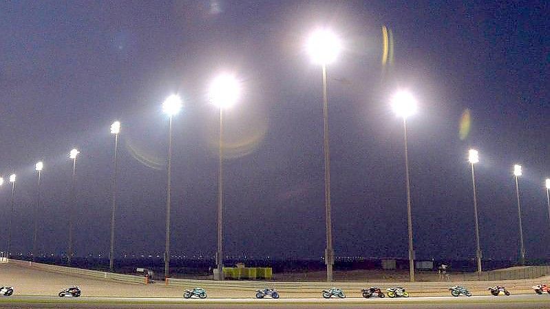 Bisher fuhren Motorräder in Katar, für die Formel 1 wird es eine Premiere. Foto: -/EPA/dpa