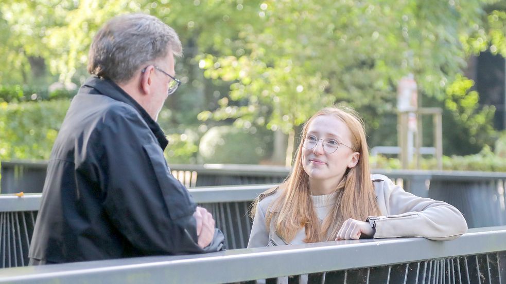 Im ON-Gespräch macht Finja Coordes deutlich, wo ihre politischen Schwerpunkte liegen. Foto: Romuald Banik