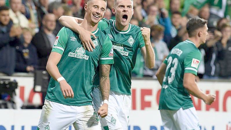 Werder Bremen feierte gegen den 1. FC Heidenheim einen souveränen Heimsieg. Foto: Carmen Jaspersen/dpa