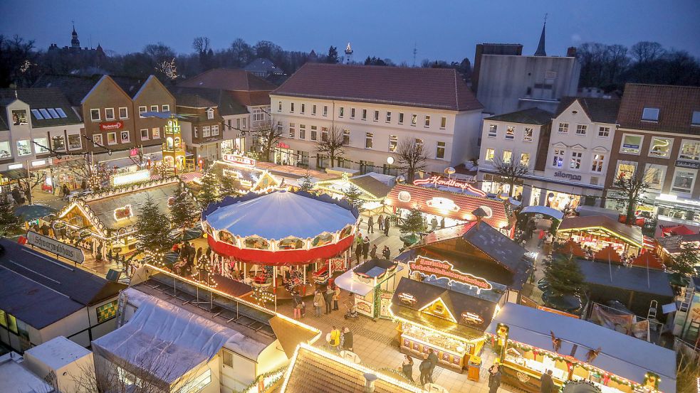 Wie vor Corona, wie hier im Jahr 2017, wird der Weihnachtszauber nicht ablaufen. Archivfoto: Romuald Banik