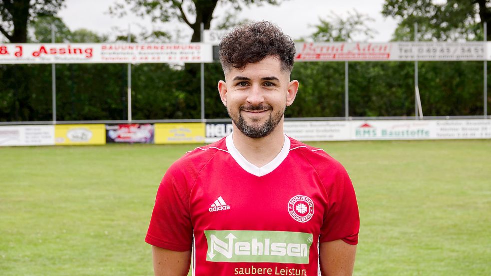 SVG-Spieler Jannik Swieter traf dreimal gegen Frisia Loga. Foto: Wolfenberg