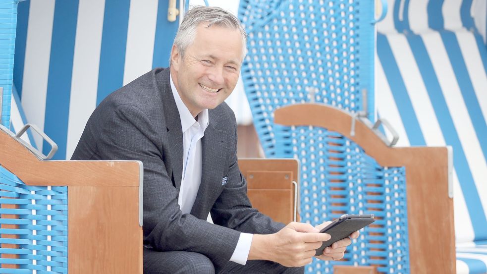 Hannes Ametsreiter ist seit 2015 Deutschland-Chef von Vodafone. Beim Thema 5G sieht er Deutschland sehr gut aufgestellt. Foto: Vodafone