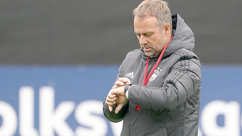 Bundestrainer Hansi Flick will die kurze Zeit im Kreise der Nationalmannschaft gut nutzen. Foto: Marcus Brandt/dpa
