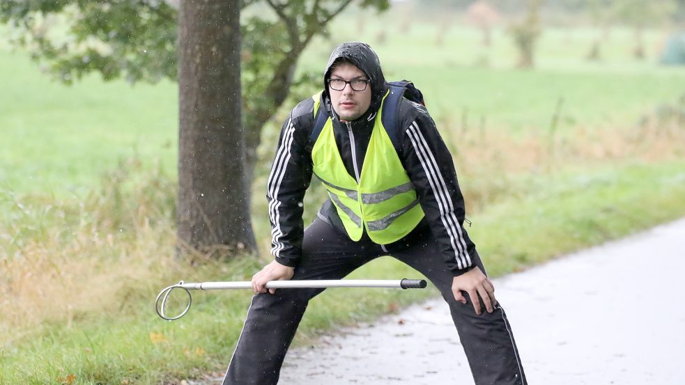 Schirumer Leegmoors Mannschaftsführer Jannes Koch will mal wieder gewinnen.Foto: Wilfried Gronewold