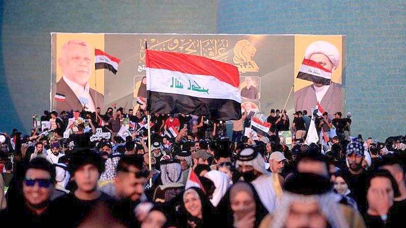 Bei der Parlamentswahl im Irak sind Zwischenfälle nicht ausgeschlossen. Foto: Hadi Mizban/AP/dpa