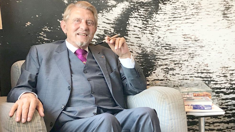 Vor 64 Jahren hat Paul Gauselmann sein Glücksspielimperium gegründet. Mit 87 Jahren steht er noch immer an der Spitze seiner Unternehmensgruppe. Foto: Nina Kallmeier