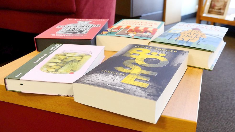 Die Buchhandlung „Fehnbuch“ in Rhauderfehn stellt fünf Titel im Video vor. Foto: Ulferts