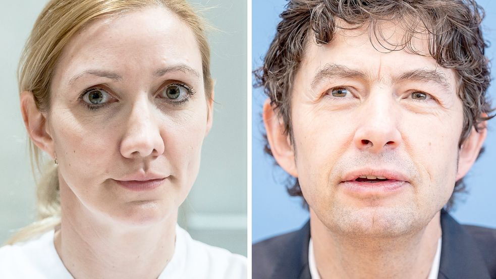 Sandra Ciesek und Christian Drosten sind in der 100. Folge des beliebten Podcasts „Coronavirus-Update“ dabei. Foto: dpa