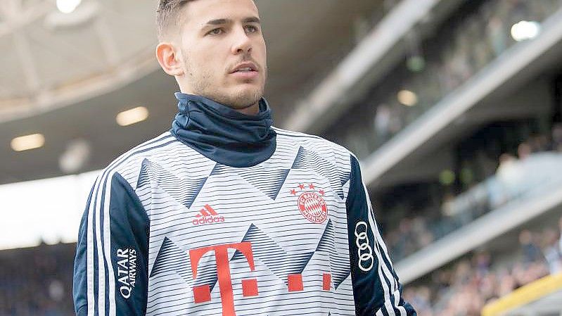 Droht eine Gefängnissperre in Spanien: Bayern-Star Lucas Hernández. Foto: Tom Weller/dpa