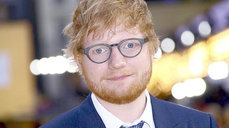 Ed Sheeran ist ein großer Fan von Elton John. Foto: Joel C Ryan/Invision/AP/dpa