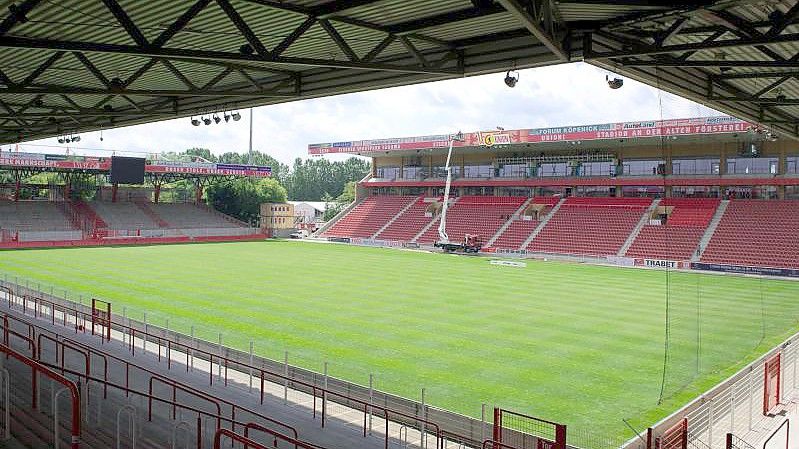 Das Stadion des 1. FC Union Berlin, Alte Försterei. Foto: picture alliance / dpa