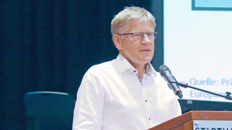 Bürgermeister Horst Feddermann hat sich nach Auffassung der Kommunalaufsicht nur „unüberlegte Formulierungen“ zuschulden kommen lassen. Archivfoto: Heino Hermanns