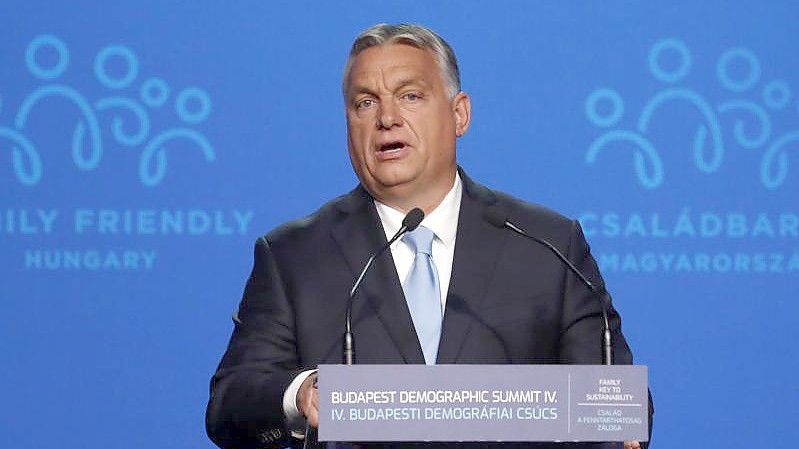 Ungarns Ministerpräsident Viktor Orban. Foto: Laszlo Balogh/AP/dpa
