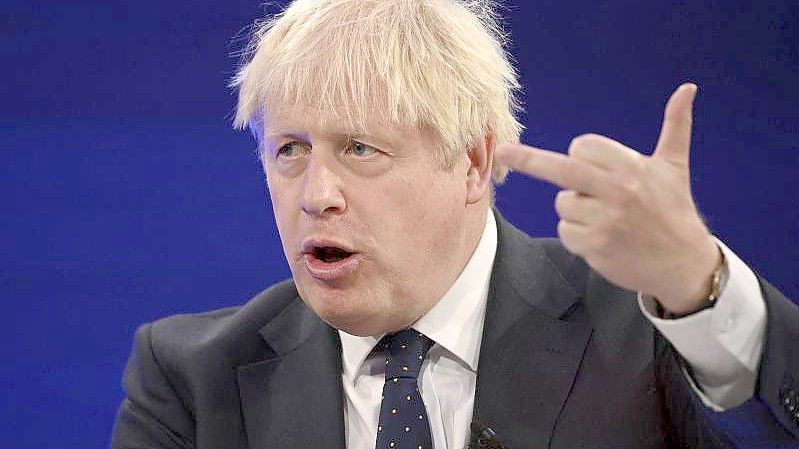 Großbritanniens Premier Boris Johnson will, dass COP26 ein Erfolg wird. Foto: Leon Neal/POOL GETTY/AP/dpa