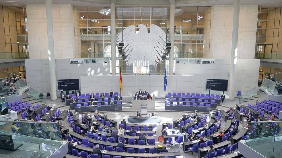 Der 20. Bundestag wird aus 735 Abgeordneten bestehen. Foto: dpa/Michael Kappeler
