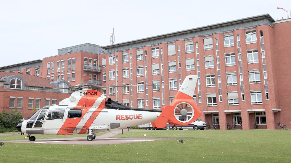 Das Auricher Krankenhaus wird voraussichtlich 2028 geschlossen. Archivfoto: Romuald Banik