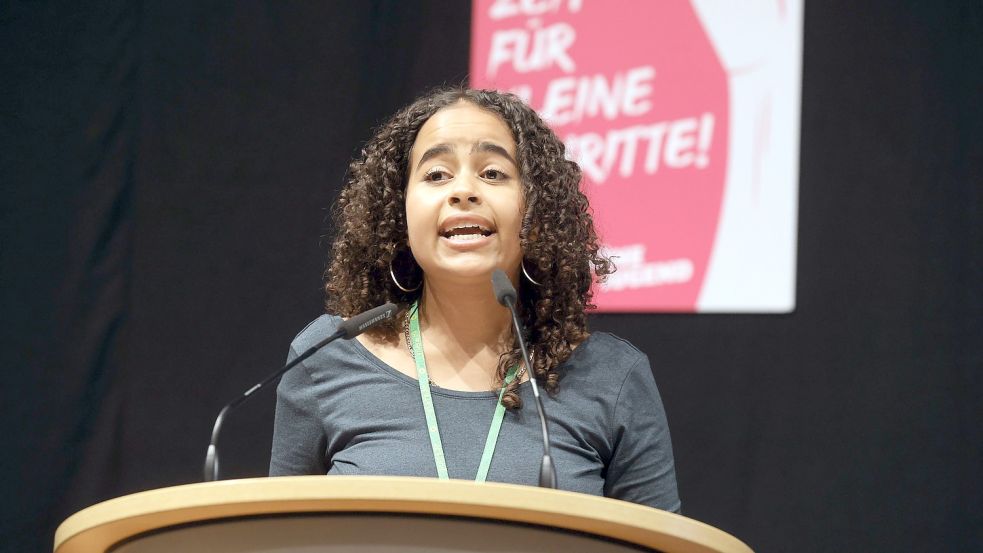 Umstritten: Sarah-Lee Heinrich ist seit Anfang Oktober neue Bundessprecherin der Grünen Jugend. Foto: dpa/Bodo Schackow