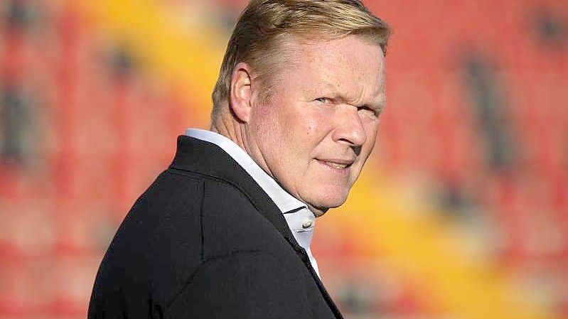 Der FC Barcelona und Trainer Ronald Koeman gehen getrennte Wege. Foto: Manu Fernandez/AP/dpa