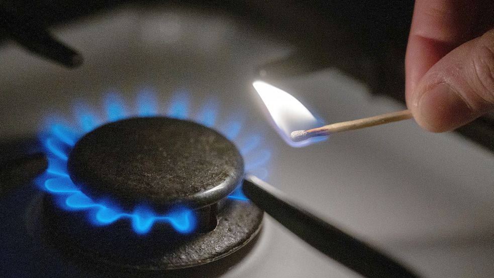Gas wird in diesem Winter teurer. Symbolfoto: DPA
