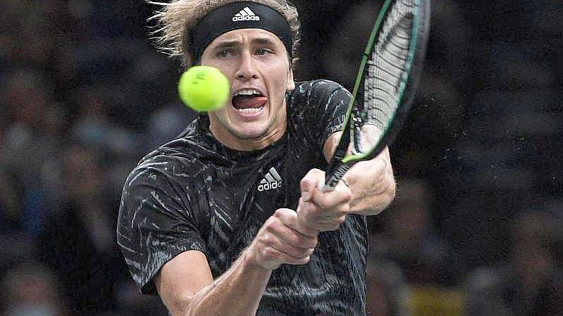 Spielt weiter erfolgreich Tennis: Olympiasieger Alexander Zverev. Foto: Anne-Christine Poujoulat/AFP/dpa