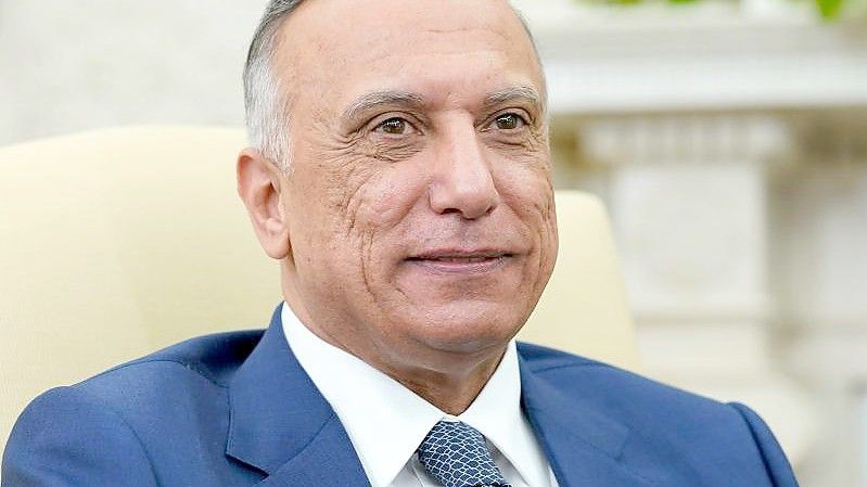 Mustafa al-Kasimi, Ministerpräsident des Irak. Foto: Susan Walsh/AP/dpa