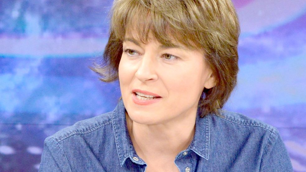 Maybrit Illner diskutiert am Donnerstag mit Wolfgang Kubicki und Michael Kretschmer. Foto: dpa-Zentralbild/dpa/Karlheinz Schindler