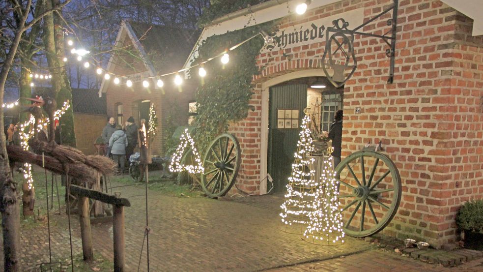 Auf größere Weihnachtsmärkte, wie beispielsweise im Dörpmuseum in Münkeboe, müssen die Südbrookmerlander in diesem Jahr erneut verzichten. Archivfoto: privat