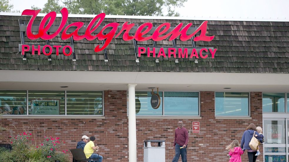 Eine Filiale der Drogeriemarktkette Walgreens (Symbolbild). Foto: dpa/Shawn Thew