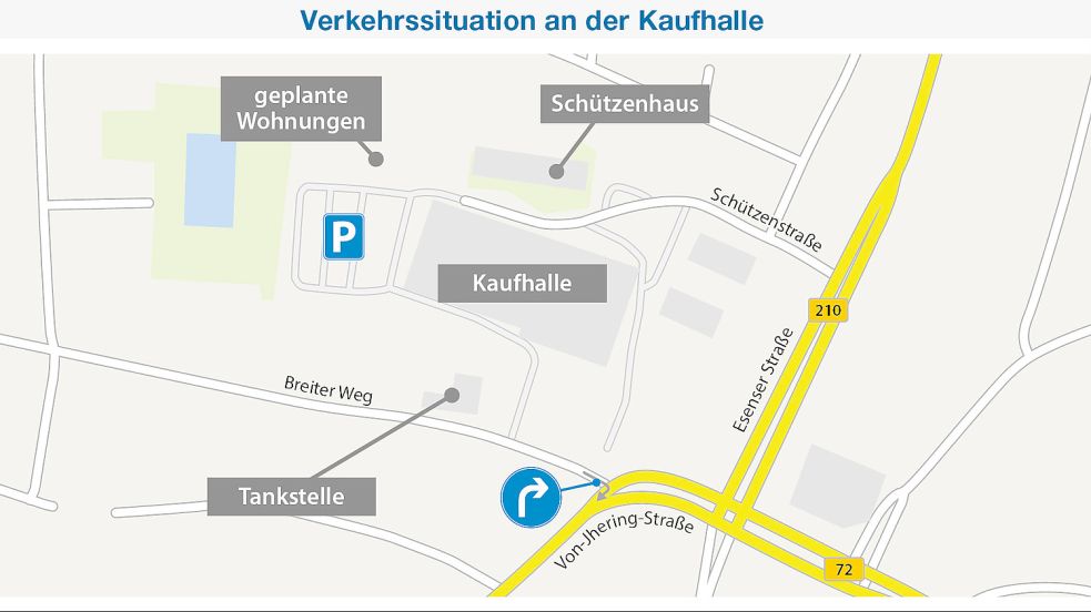Bis jetzt gibt es noch keinen konkreten Plan zur Verbesserung der Verkehrssituation. Grafik: ZGO