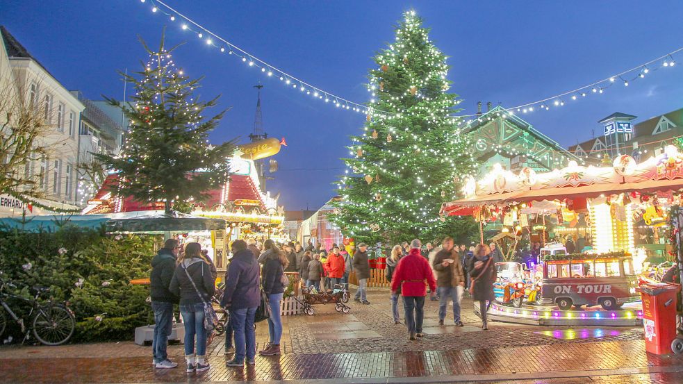 Der Auricher Weihnachtszauber vor fünf Jahren. Foto: Romuald Banik