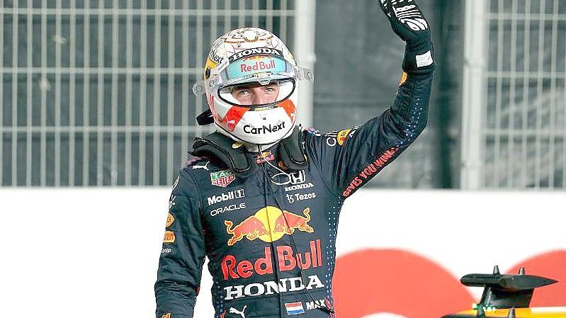 Wurde in Katar mit einer Startplatzstrafe belegt: Max Verstappen. Foto: Hasan Bratic/dpa