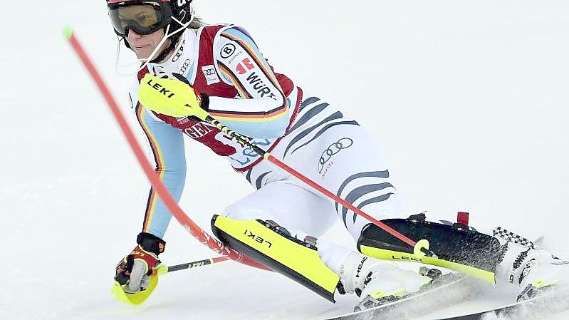 Dieses Mal nicht auf dem Podium, aber mit guter Leistung: Lena Dürr. Foto: Jussi Nukari/Lehtikuva/dpa/Archivbild