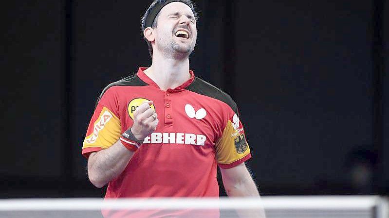 Timo Boll verpasste den Einzug ins Einzel-Finale bei den Weltmeisterschaften. Foto: Wu Xiaoling/XinHua/dpa