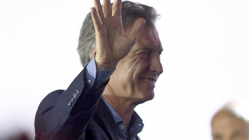 Mauricio Macri (l.), Ex-Präsident von Argentinien. Foto: Alejandro Santa Cruz/telam/dpa