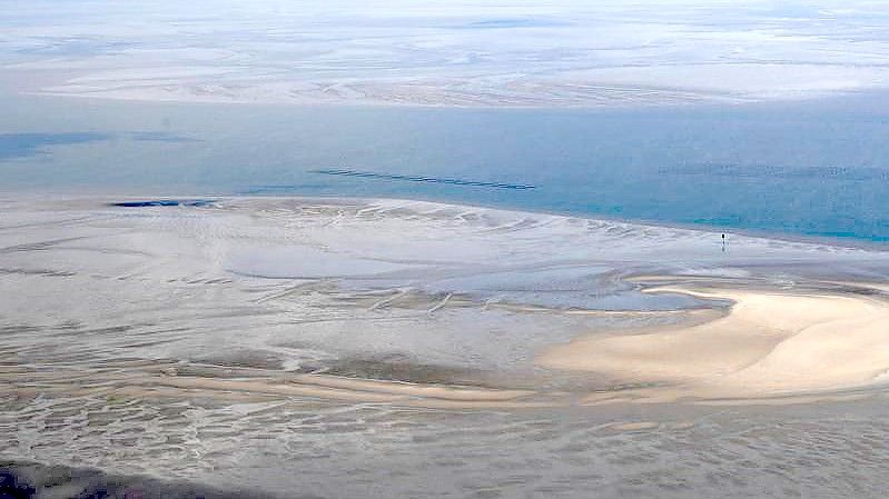 Blick auf das Wattenmeer in der Nordsee vor Büsum. Foto: Carsten Rehder/dpa