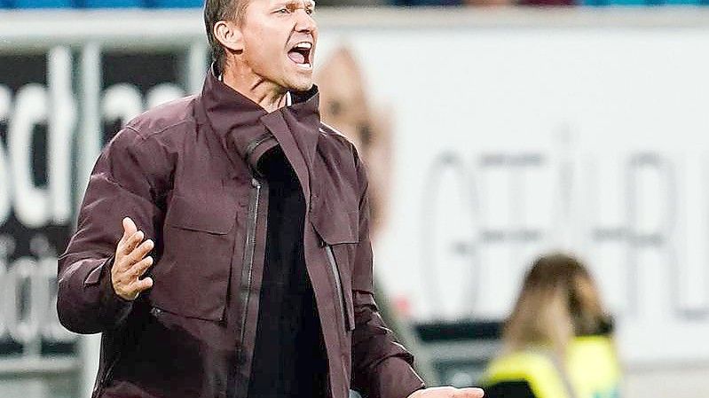 Wird Leipzig beim RB-Gastspiel bei Union Berlin erneut fehlen: Trainer Jesse Marsch. Foto: Uwe Anspach/dpa