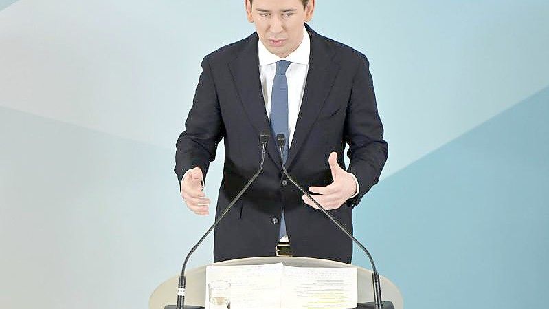 Sebastian Kurz zieht sich aus der Politik zurück. (Archivbild). Foto: Herbert Neubauer/APA/dpa