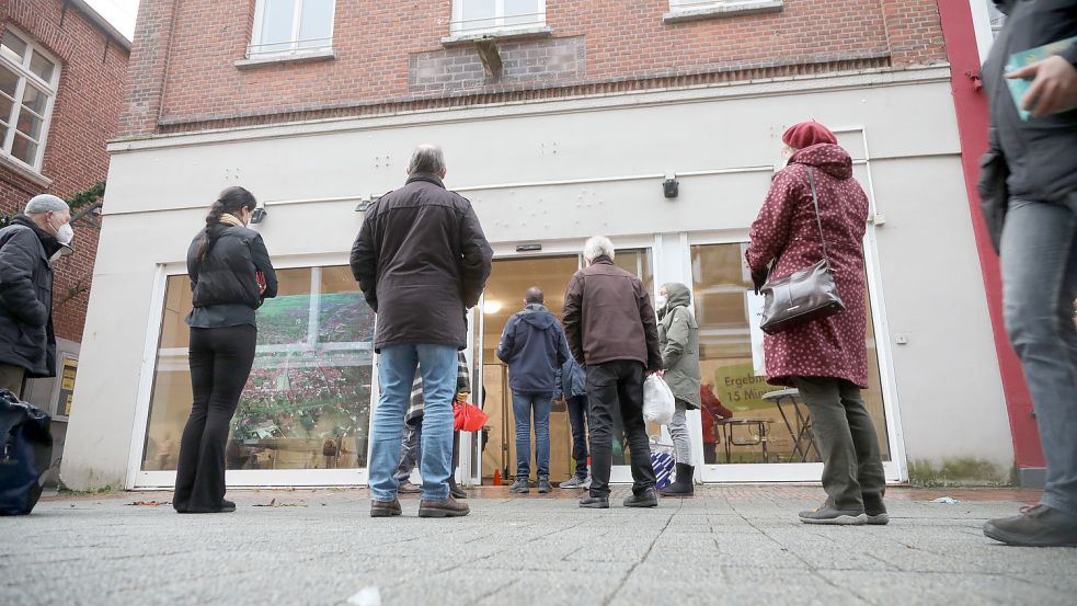 In der Burgstraße werden in einem leerstehenden Ladengeschäft Tests durchgeführt. Foto: Romuald Banik