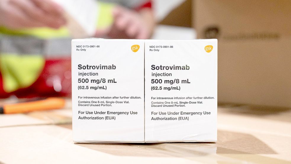Mit dem Corona-Medikament Sotrovimab ist eine Antikörper-Therapie möglich. Foto: dpa/Glaxosmithkline